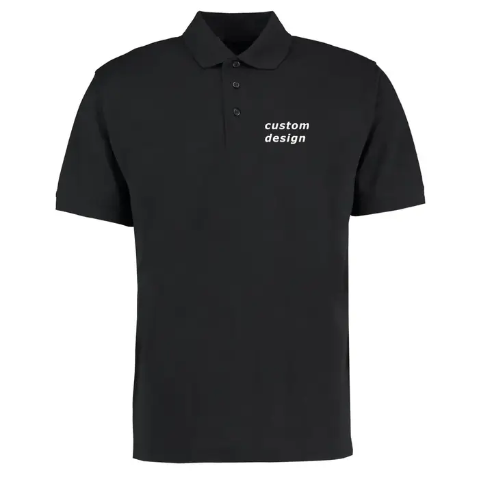 Polo personnalisé avec logo DIY pour hommes et femmes, en coton, t-shirt pour hommes
