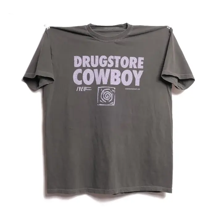 T-shirt promotionnel du film Drugstore Cowboy, t-shirt d'été ample et respirant pour hommes et femme