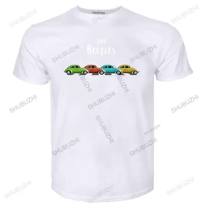 T-shirt col rond homme, estival et de haute qualité, classique, Vintage, Buggy Car, The Beetles Old 