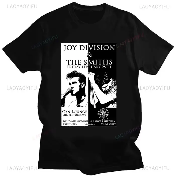 JOY DIVISION WILL TEAR US APART homme T-shirt POST PUNK nouvelle commande