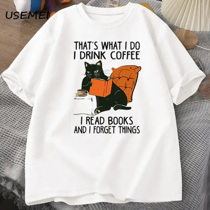 T-shirt chat mignon pour femmes et hommes