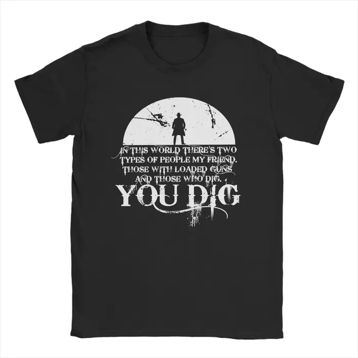 T-Shirt pour hommes The Good The Bad And The Ugly You Dig Crazy