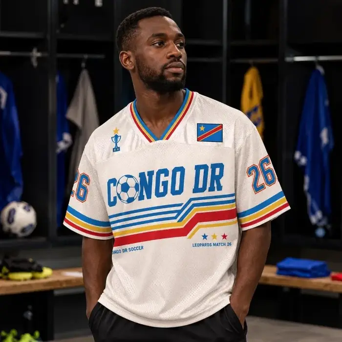 T-shirt de sport respirant style Congo été 2026