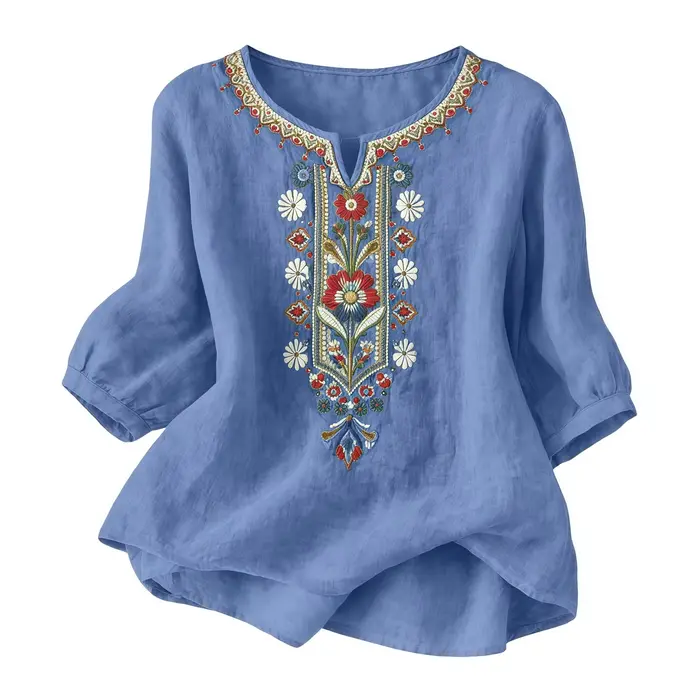Chemise en lin pour femmes