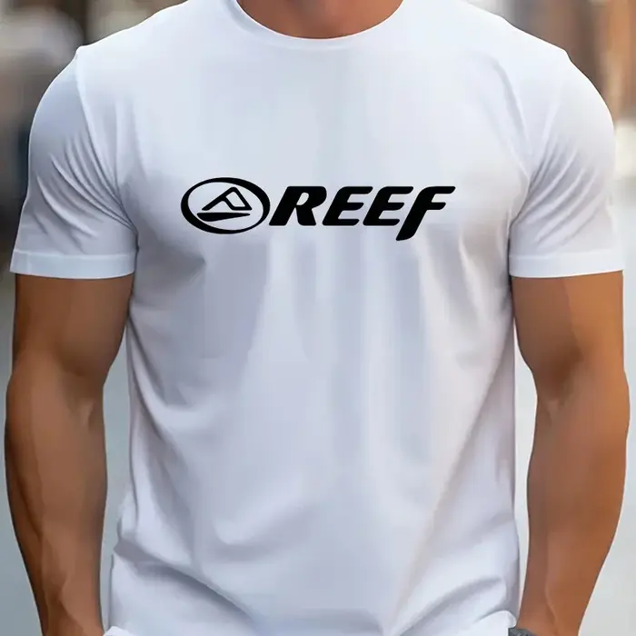 T-Shirt col rond décontracté pour hommes