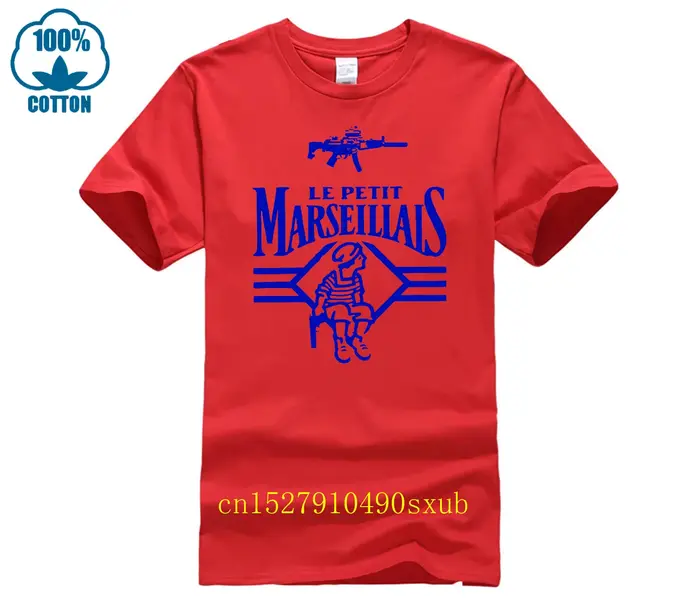Hommes t-shirt t-shirt lil dangereux Marseille t-shirts homme marque teeshirt hommes été coton t-shirt