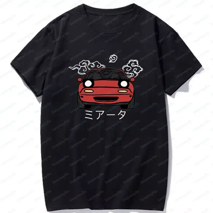 T-shirts japonais Miata MX5 pour hommes et femmes