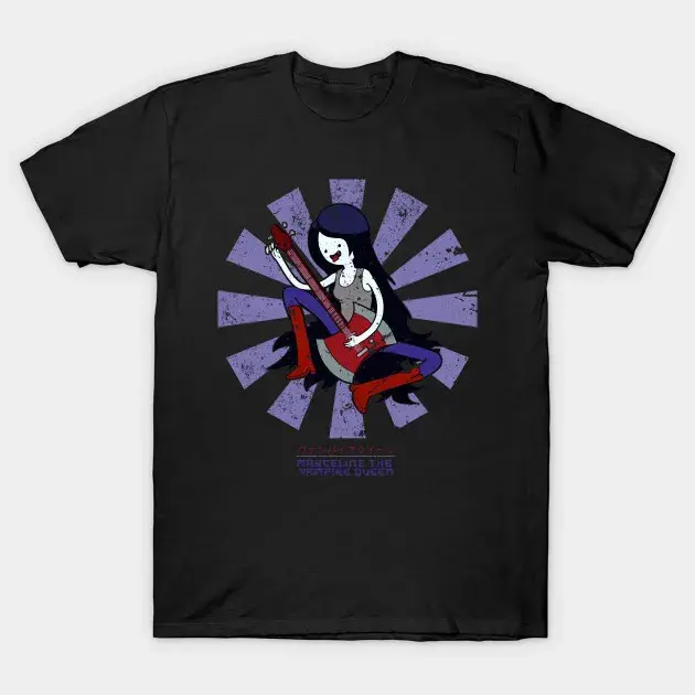 Hommes t-shirt Marceline la reine des vampires rétro japonais