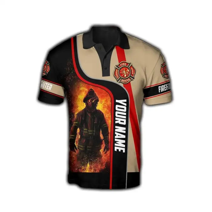 Polo à Manches Courtes avec Nom Personnalisé pour Homme