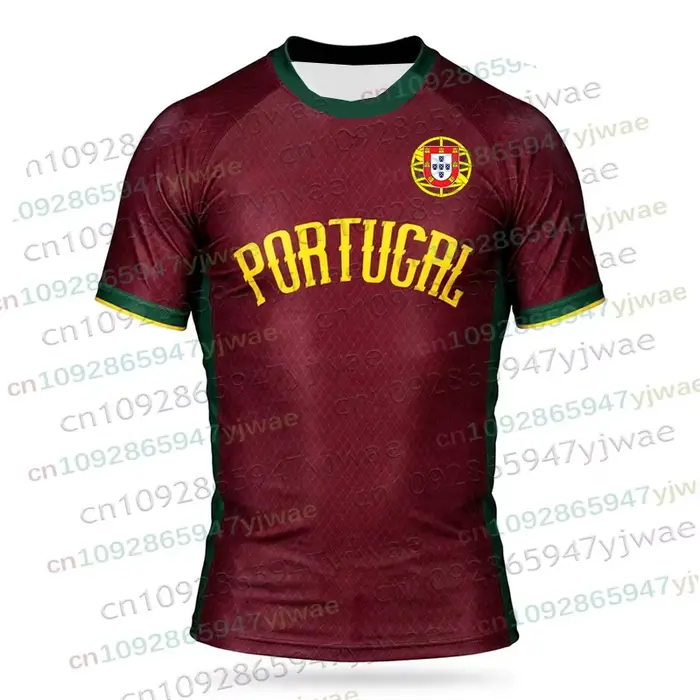 Maillot de football à drapeau portugais 2026