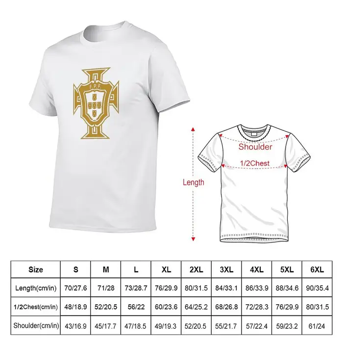 Portugal FPF-Fédération de Football portugais-logo 6 T-Shirt