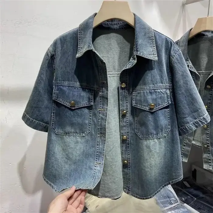 Chemise en jean pour femmes
