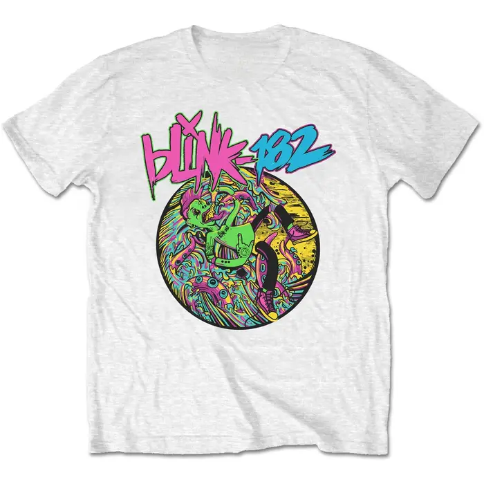Roger Rabbit Blink-182 Band T-Shirt en coton avec motif pour hommes et femmes, Streetwear d'été