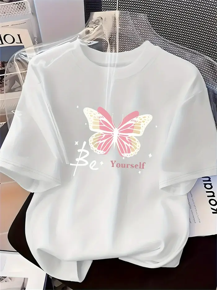 T-shirt imprimé pour femmes