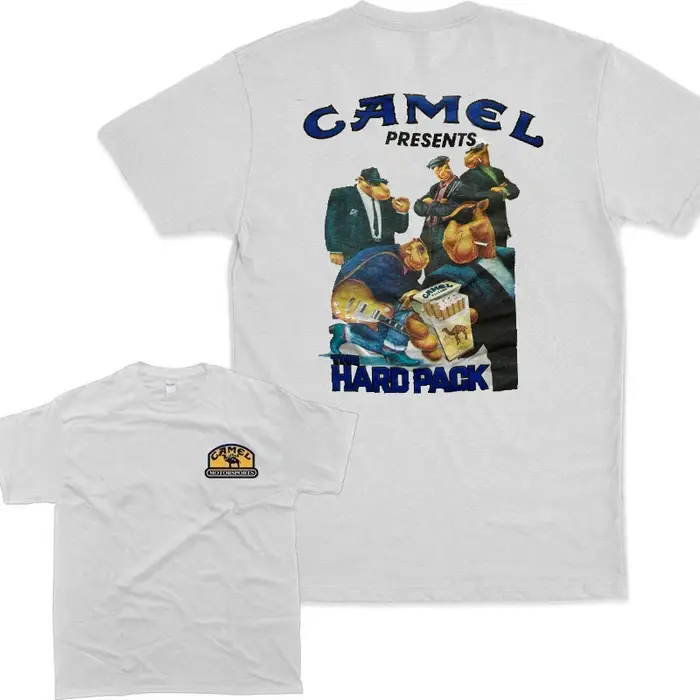 T-shirt Rétro Cigarettes Camel en Coton Vintage