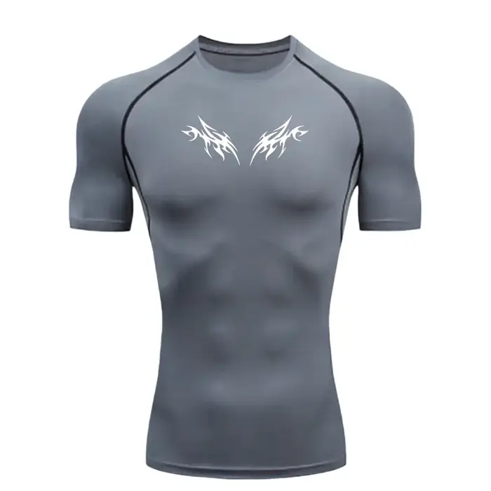 T-shirt de sport pour homme résistant à la transpiration