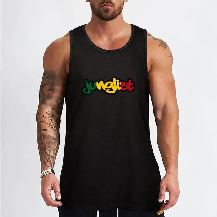 Rasta Junglist Tank Top Haut de gamme respirant et léger
