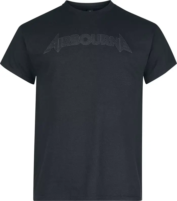 T-shirt avec logo craquelé Airbourne Band