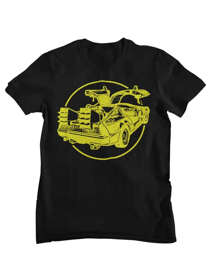T-shirt imprimé rétro pour hommes