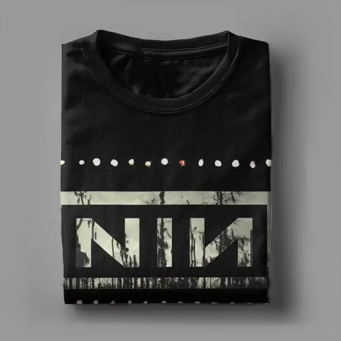 Nine pouces ongles NIN Rock Band vêtements hommes femmes coton T-shirt