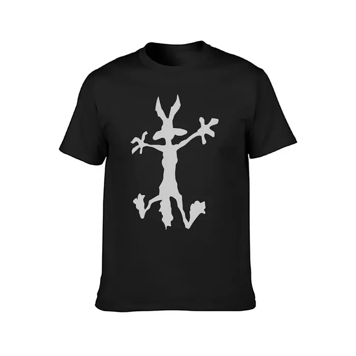T-shirt à trous de coyote pour hommes