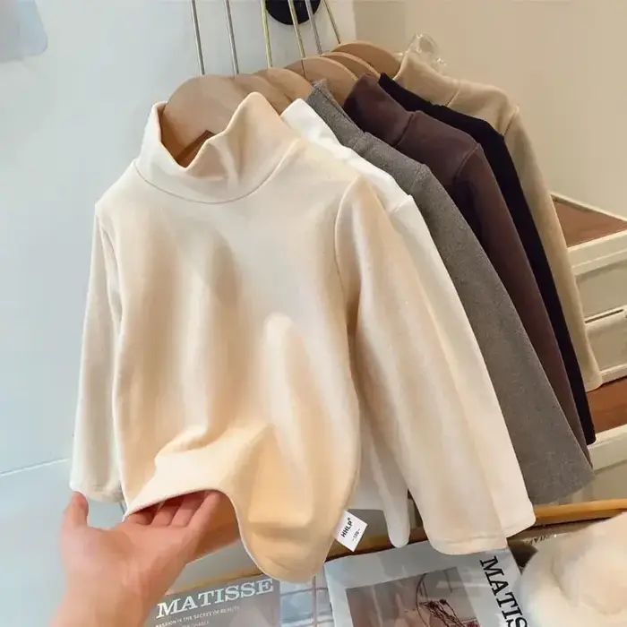 T-shirt thermique à manches longues pour enfants