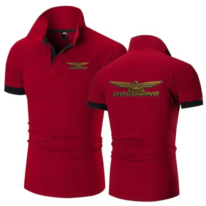 Polos Goldwing GL1800 japon motos revers t-shirts à manches courtes