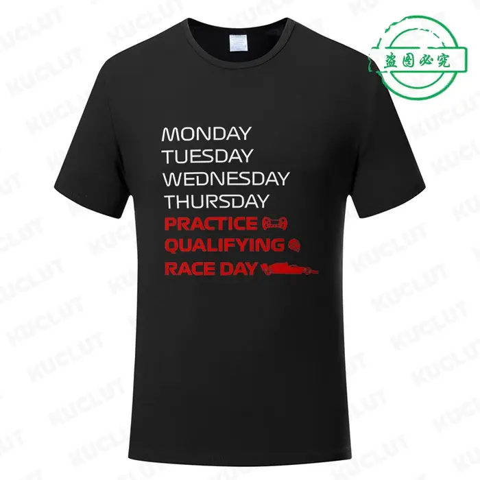 Race Day Design T-shirt Race Week T-shirt drôle pour hommes femmes vêtements pratique, qualification