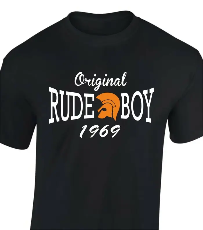 T-shirt Rude Boy à manches longues ou courtes, compact de 69 ska reggae, 1969 spéciaux de chevaux de Troie, Rudeboys, Original