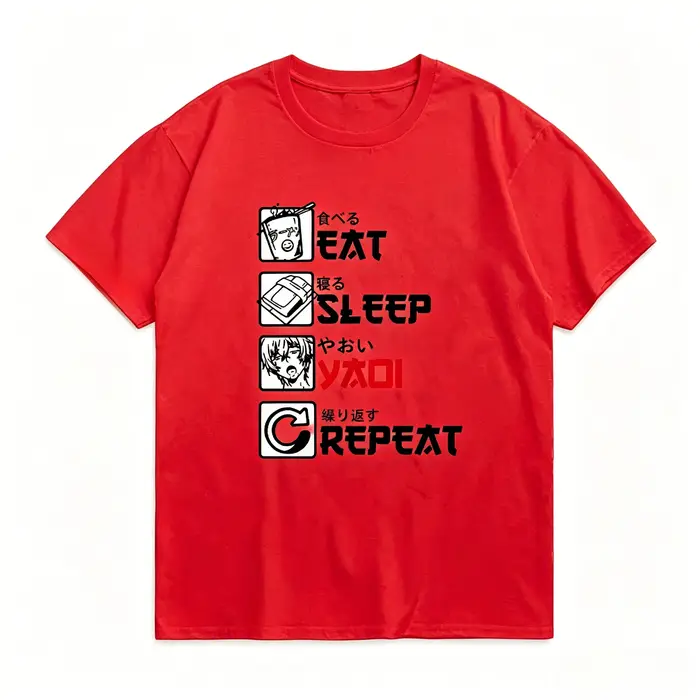 Given Yaoi BL Vintage Harajuku Kawaii Couple T-Shirt en coton pour hommes et femmes