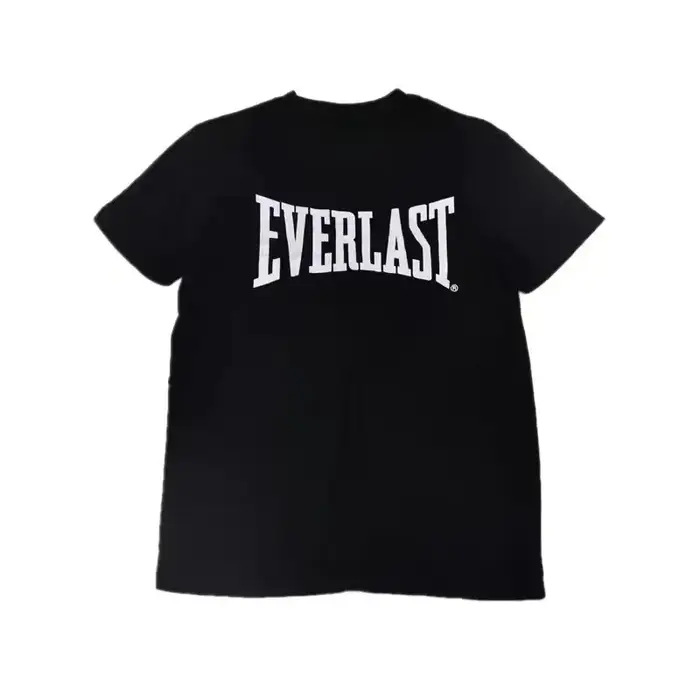 2025 nouveau EVERLAST t-shirt hommes boxe sport ample décontracté à manches courtes lettre imprimer unisexe jeunesse été Streetwear mode