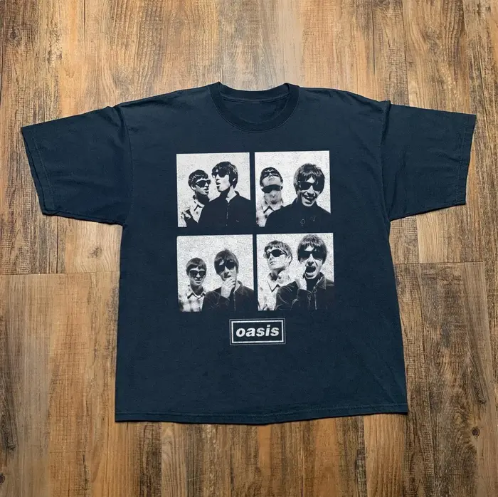 T-shirts O-Oasis Rock Band pour hommes et femmes