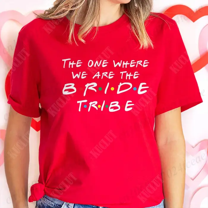 T-shirt "The One Where I'm The Bride" pour femme