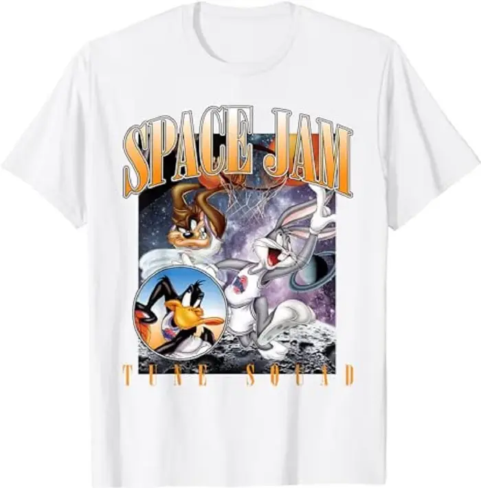 T-shirt vintage Space Jam Tune Squad