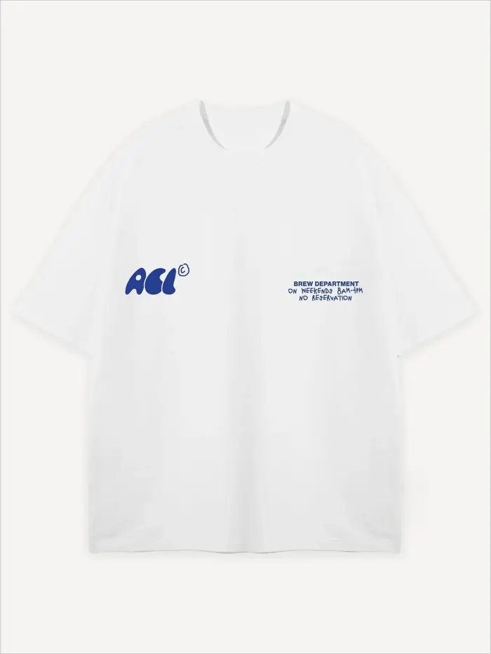 T-shirt imprimé Espresso Society pour hommes et femmes