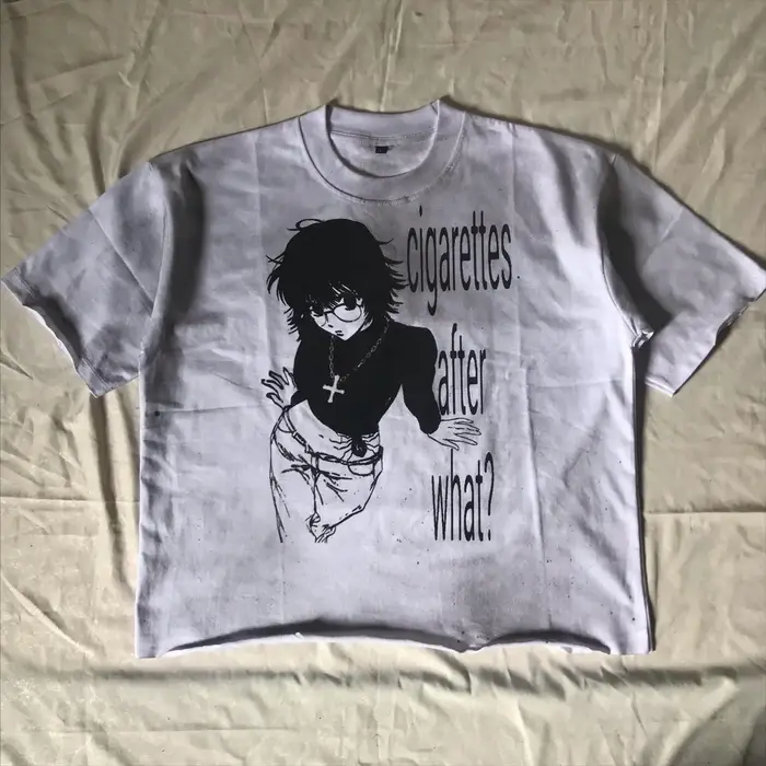 Nouveau T-shirt Cyberpunk tendance pour jeunes