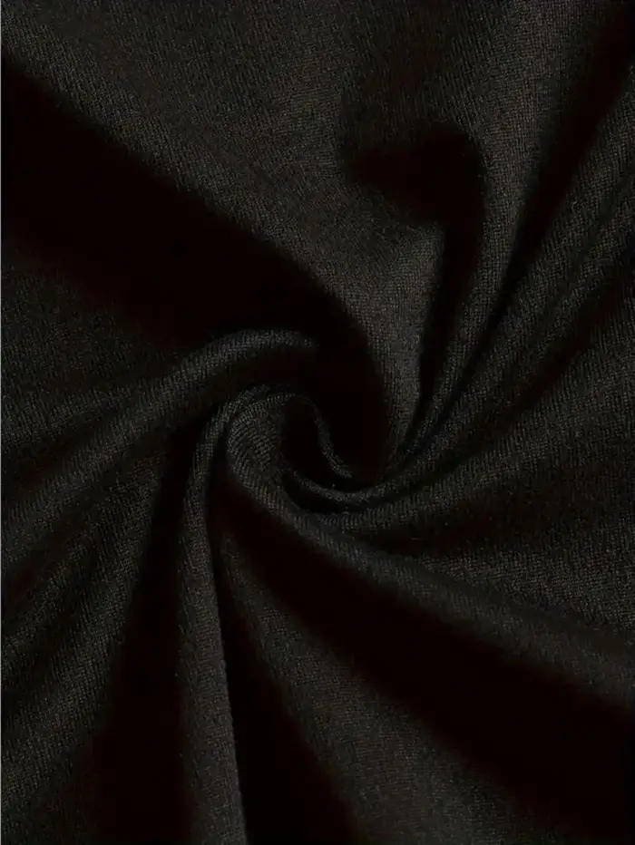 T-shirt décontracté à manches chauve-souris et col rond