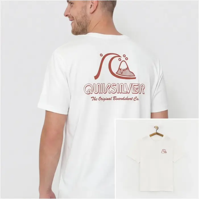 T-shirt noir tendance surf et skateboard