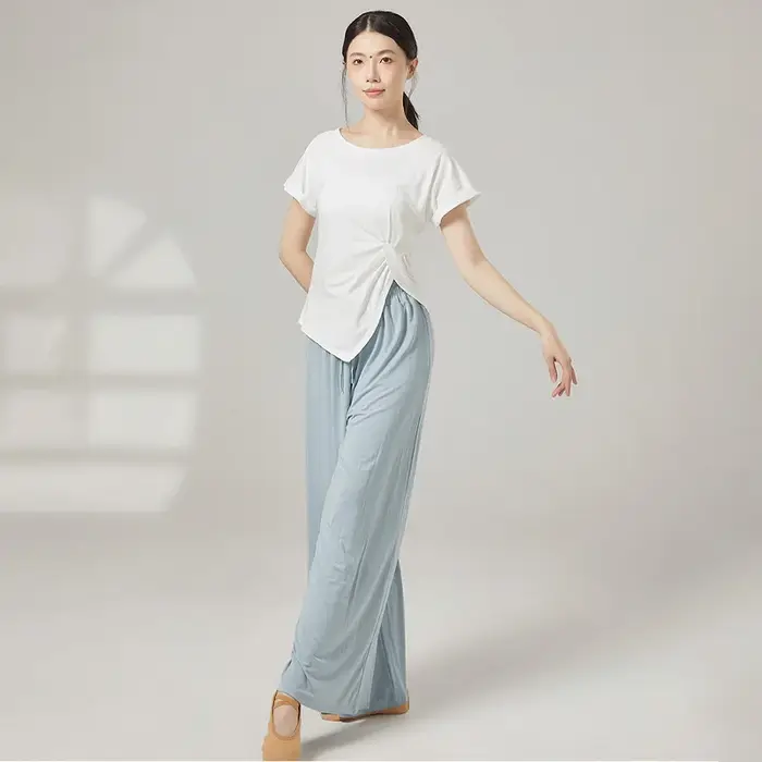 Haut de Yoga en coton pour femmes