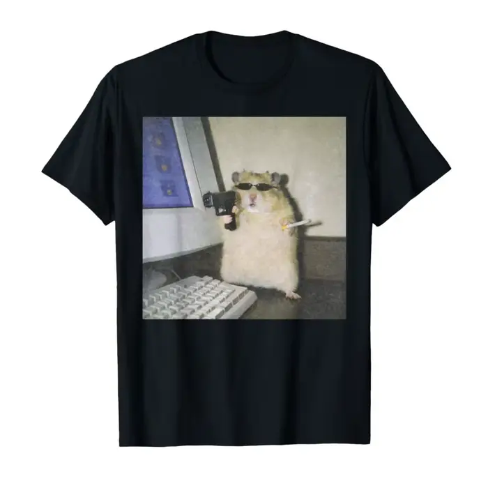 T-shirt à manches courtes et col rond pour femme
