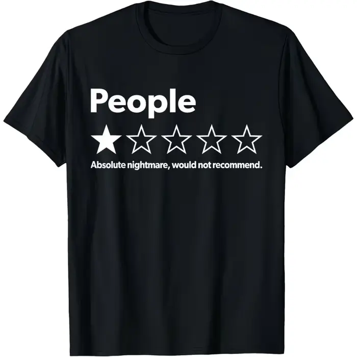 T-shirt humoristique pour hommes et femmes