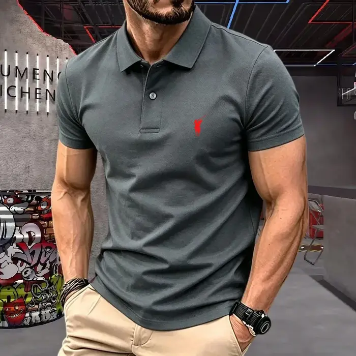 Polo à manches courtes pour homme