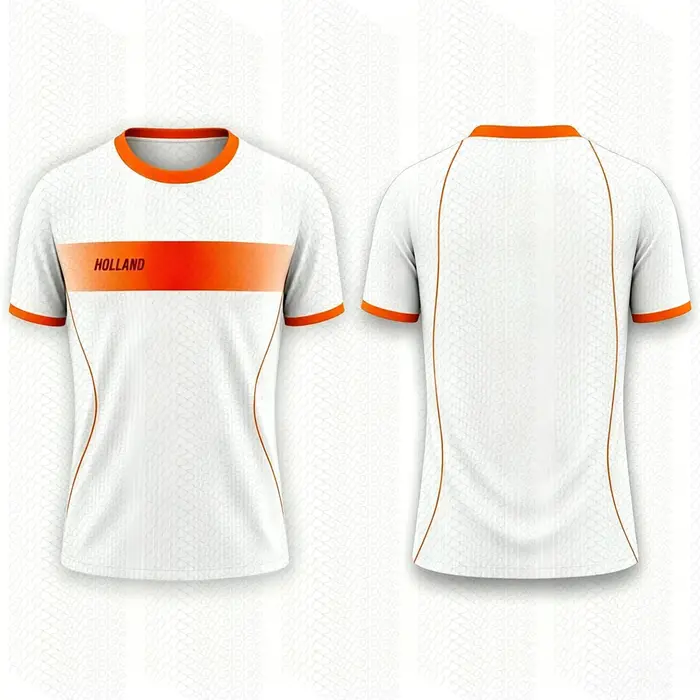 T-shirt athlétique unisexe inspiré des Pays-Bas