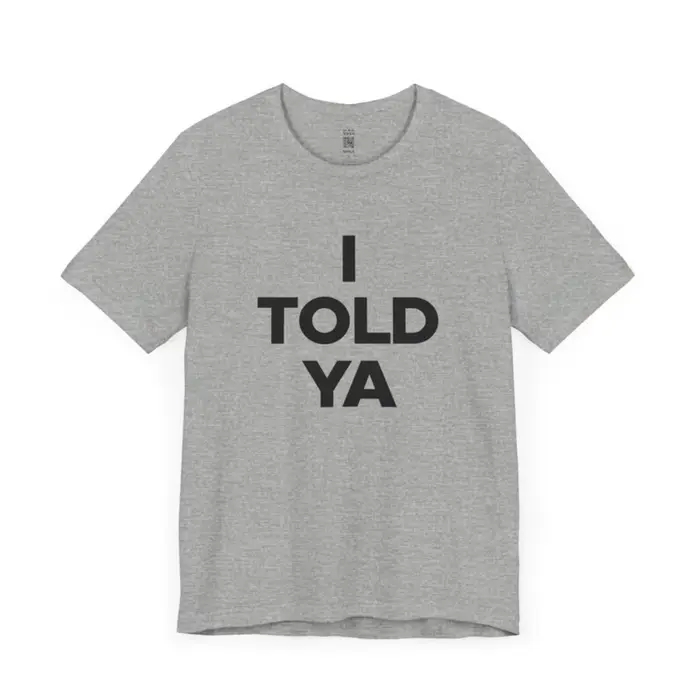 T-shirt « I Told Ya » porté par Zendaya et John F. Kennedy Jr. Sweat-shirt Challenger style film uni