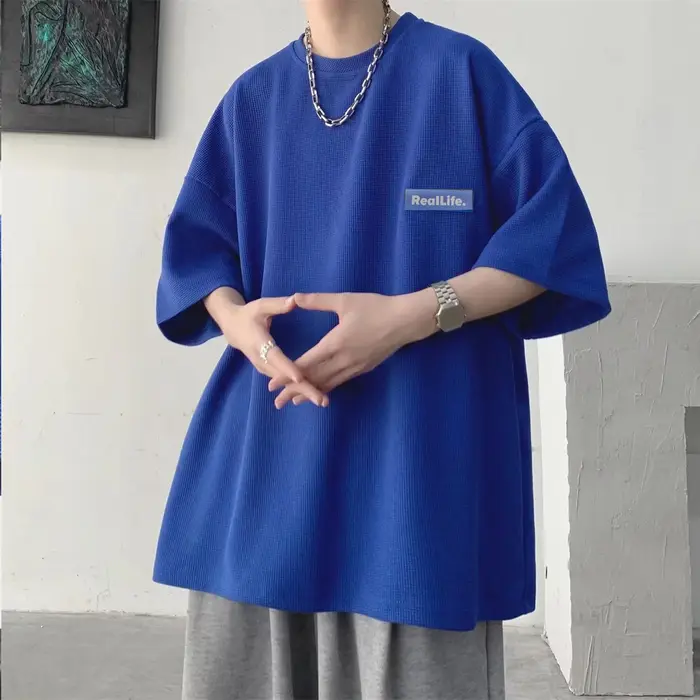 T-shirt en polyester uni pour hommes