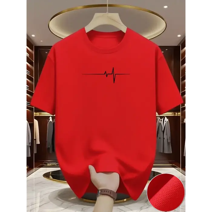 T-shirt homme style simple