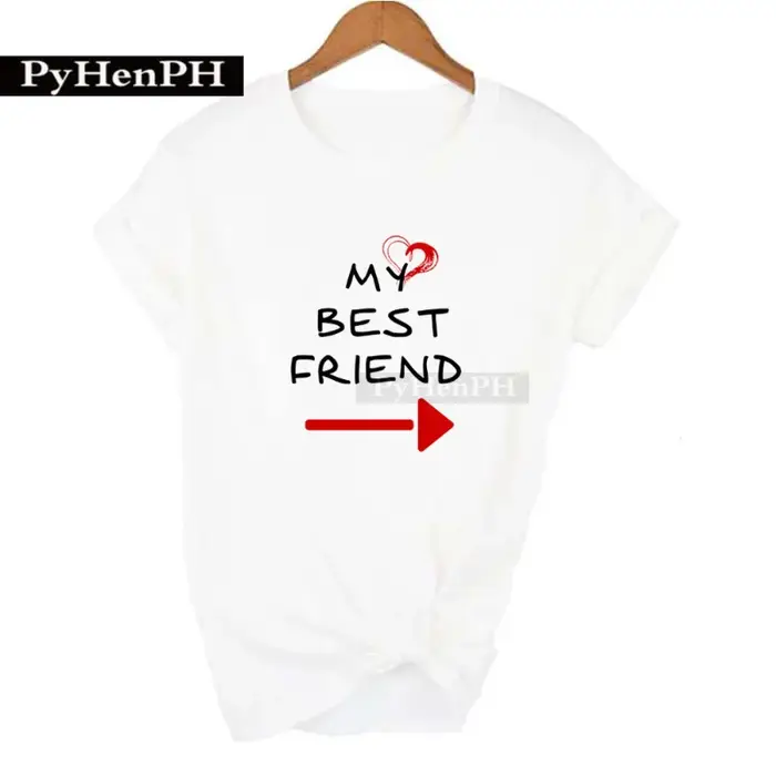 Mon meilleur ami 2T-shirt tendance lettre Inha