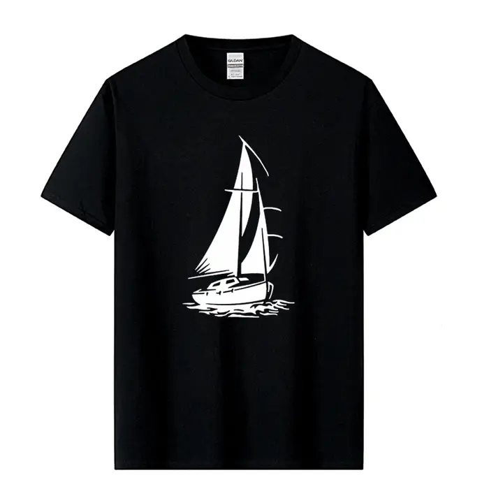 T-shirt homme drôle Yacht bateau