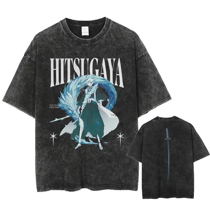 Anime chaud eau de javel Urahara Kisuke impression graphique T-shirt hommes femmes t-shirts Vintage Manga