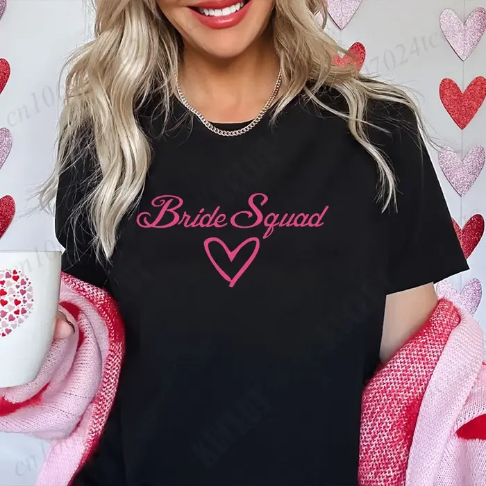 T-shirt de fête prénuptiale pour femmes
